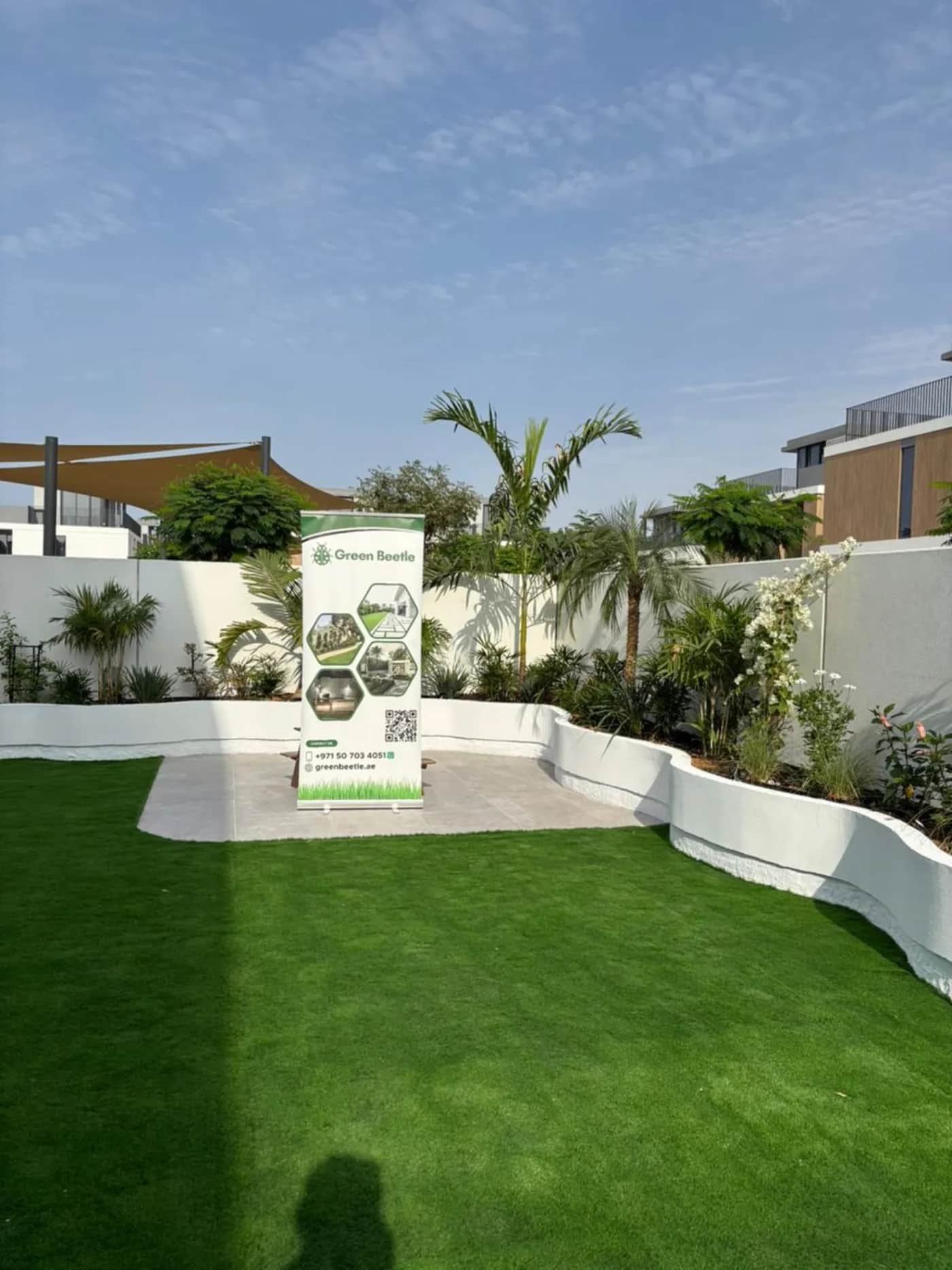Poolscape Design project by Green Beetle Dubai 12