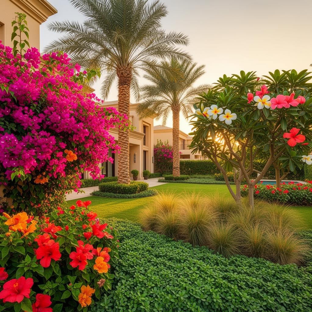 Best Low-Maintenance Plants for Dubai Villa Gardens (2026 Guide), Green Beetle Blog Dubai