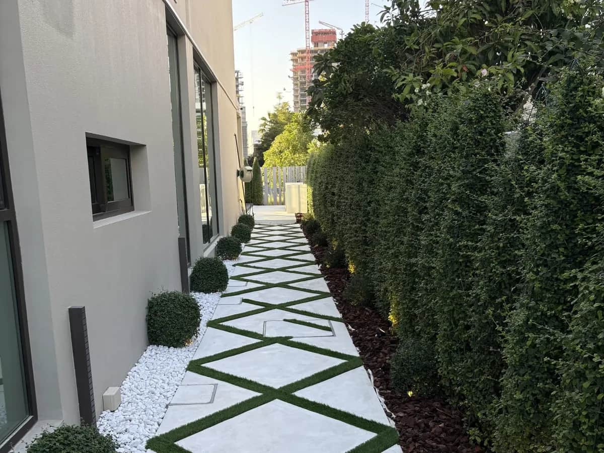 Grass Install project by Green Beetle Dubai 2