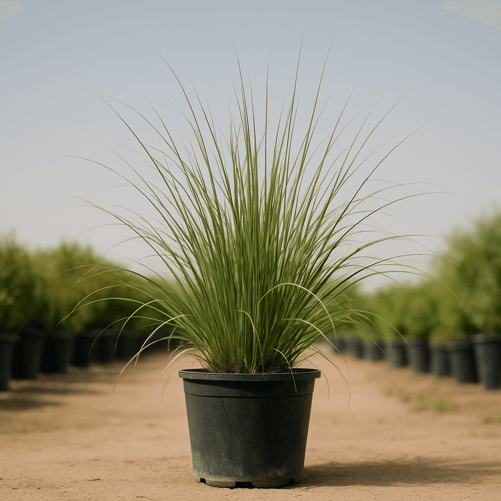 Green Fountain Grass