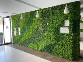 Artificial Green Walls Installation