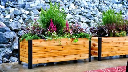 planter box construction planter box construction